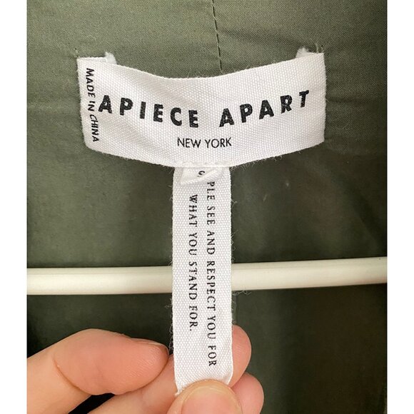 Apiece Apart Oversize Boyfriend Blazer – Thyme Green - S - Picture 10 of 11